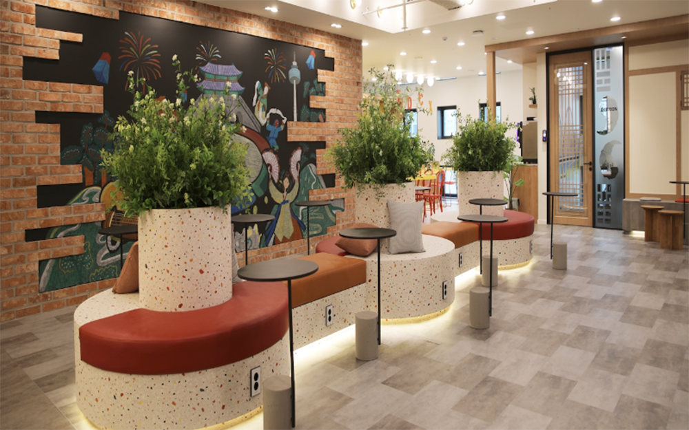 The layout and flow of the space are key considerations for a health and wellness space during a commercial interior design project.